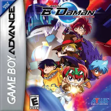 Battle B-Daman: Fire Spirits! GBA box art