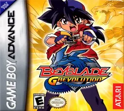Beyblade G-Revolution GBA box art