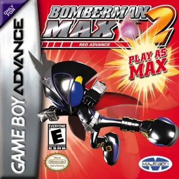 Bomberman Max 2: Red Advance box art