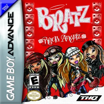 Bratz: Rock Angelz GBA box art
