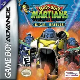 Butt-Ugly Martians: B.K.M. Battles GBA box art