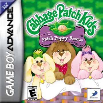 Cabbage Patch Kids: The Patch Puppy Rescue GBA box art