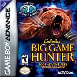 Cabela's Big Game Hunter 2005 Adventures GBA box art