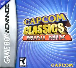 Capcom Classics Mini Mix GBA box art