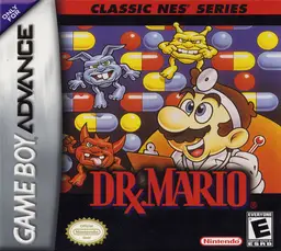 Classic NES Series: Dr. Mario GBA box art