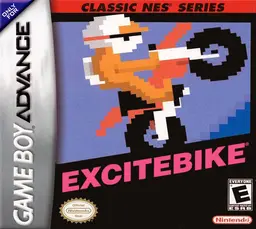 Classic NES Series: Excitebike GBA box art