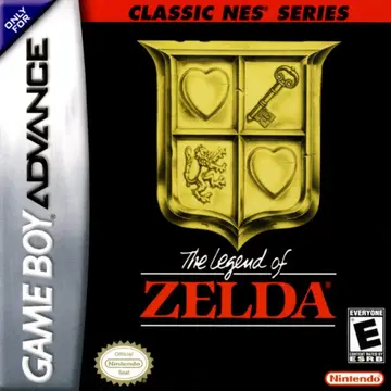 Classic NES Series: The Legend of Zelda GBA box art
