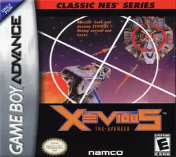 Classic NES Series: Xevious GBA box art
