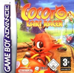 Cocoto Kart Racer GBA box art