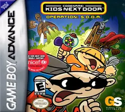 Codename: Kids Next Door – Operation: S.O.D.A. box art