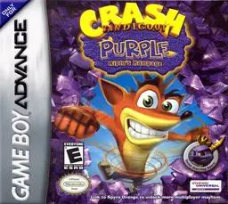 Crash Bandicoot Fusion GBA box art