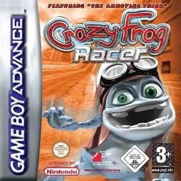 Crazy Frog Racer GBA box art
