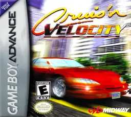 Cruis'n Velocity GBA box art