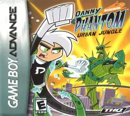 Danny Phantom: Urban Jungle GBA box art
