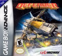 Defender: For All Mankind GBA box art