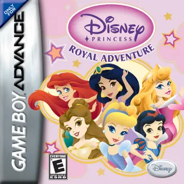 Disney Princess: Royal Adventure GBA box art