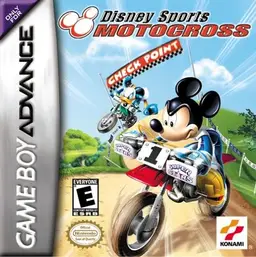 Disney Sports Motocross box art