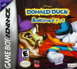 Donald Duck Advance GBA box art