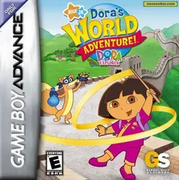 Dora the Explorer: Dora's World Adventure! GBA box art