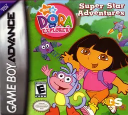 Dora the Explorer: Super Star Adventures! GBA box art