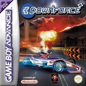 Downforce GBA box art