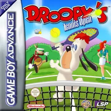 Droopy's Tennis Open GBA box art