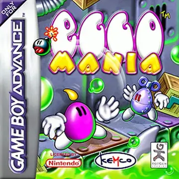 Egg Mania: Eggstreme Madness GBA box art