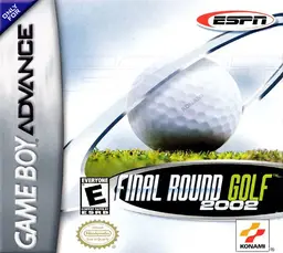 ESPN Final Round Golf GBA box art