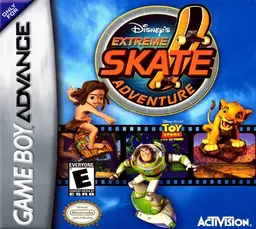 Extreme Skate Adventure GBA box art
