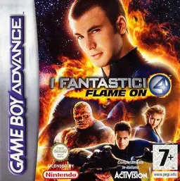 Fantastic 4: Flame On GBA box art