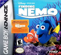 Finding Nemo GBA box art