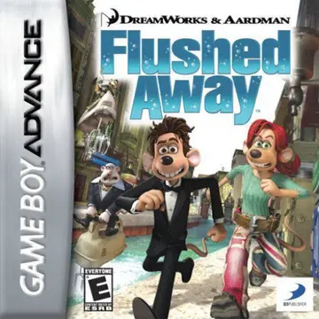 Flushed Away GBA box art