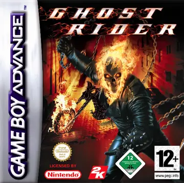 Ghost Rider GBA box art