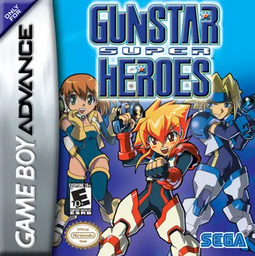 Gunstar Super Heroes box art