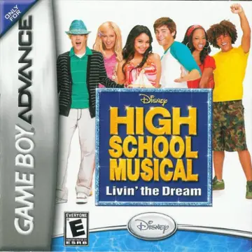 High School Musical: Livin' the Dream GBA box art