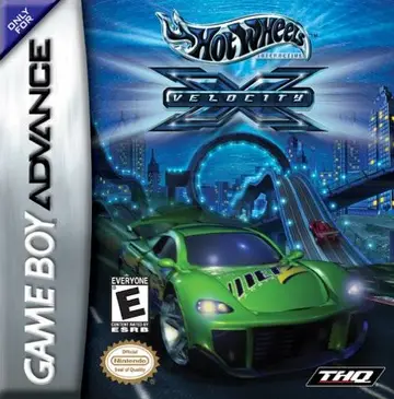 Hot Wheels: Velocity X GBA box art