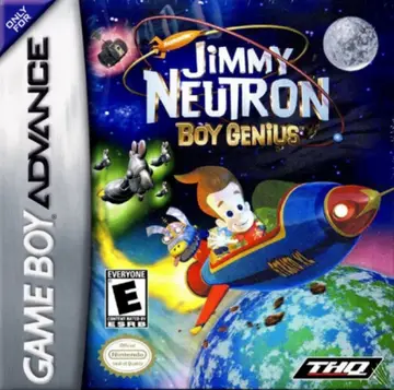 Jimmy Neutron: Boy Genius GBA box art