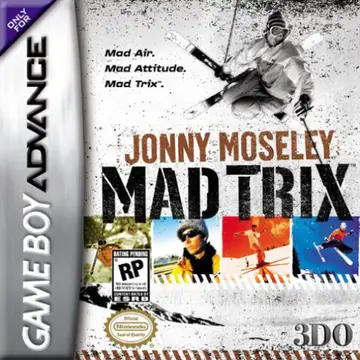 Jonny Moseley Mad Trix GBA box art