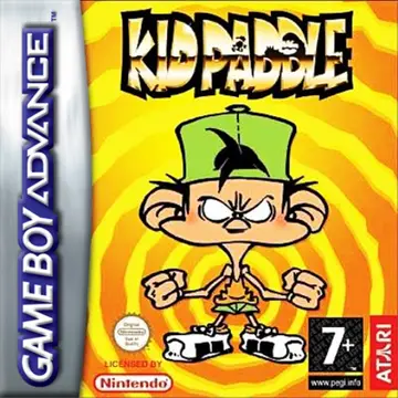 Kid Paddle GBA box art