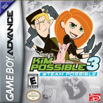 Kim Possible 3: Team Possible GBA box art