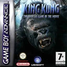 King Kong: The Official Game of the Movie GBA box art