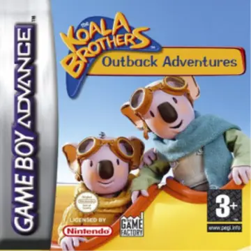 Koala Brothers: Outback Adventures GBA box art