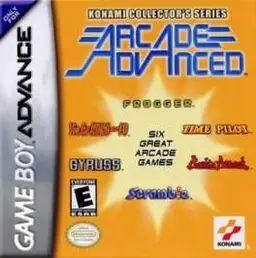 Konami Collector's Series: Arcade Classics GBA box art
