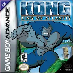 Kong: King of Atlantis GBA box art