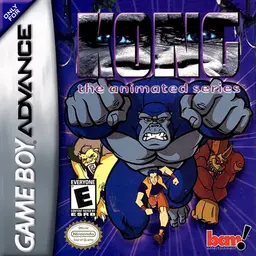 Kong: The Animated Series GBA box art