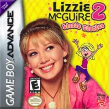 Lizzie McGuire 2: Lizzie Diaries GBA box art