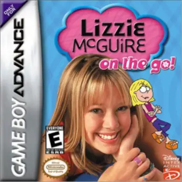 Lizzie McGuire: On The Go! GBA box art