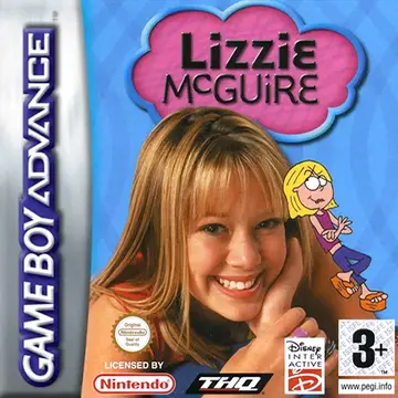 Lizzie McGuire GBA box art
