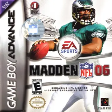 Madden NFL 06 box art