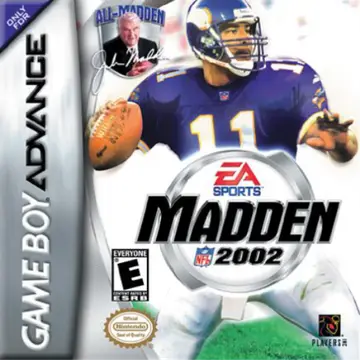 Madden NFL 2002 box art